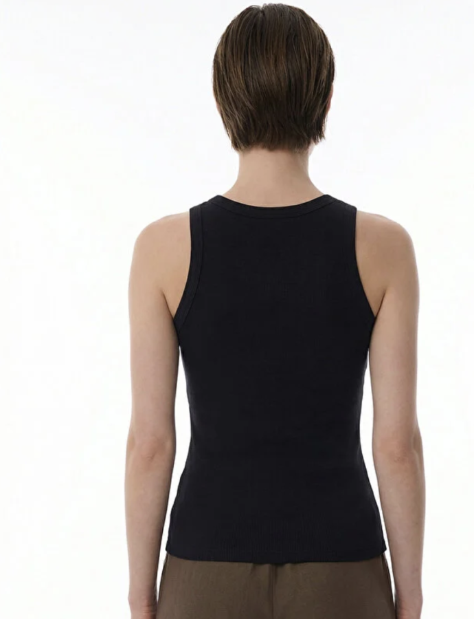PH8F5FCE26IY Շապիկ անթև  HALTER NECK RIB TANK TOP